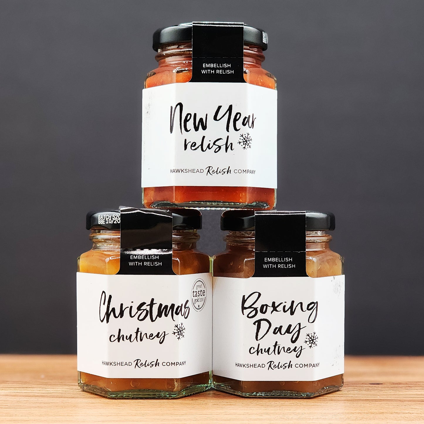 Hawkshead Relish Holiday Chutney Set