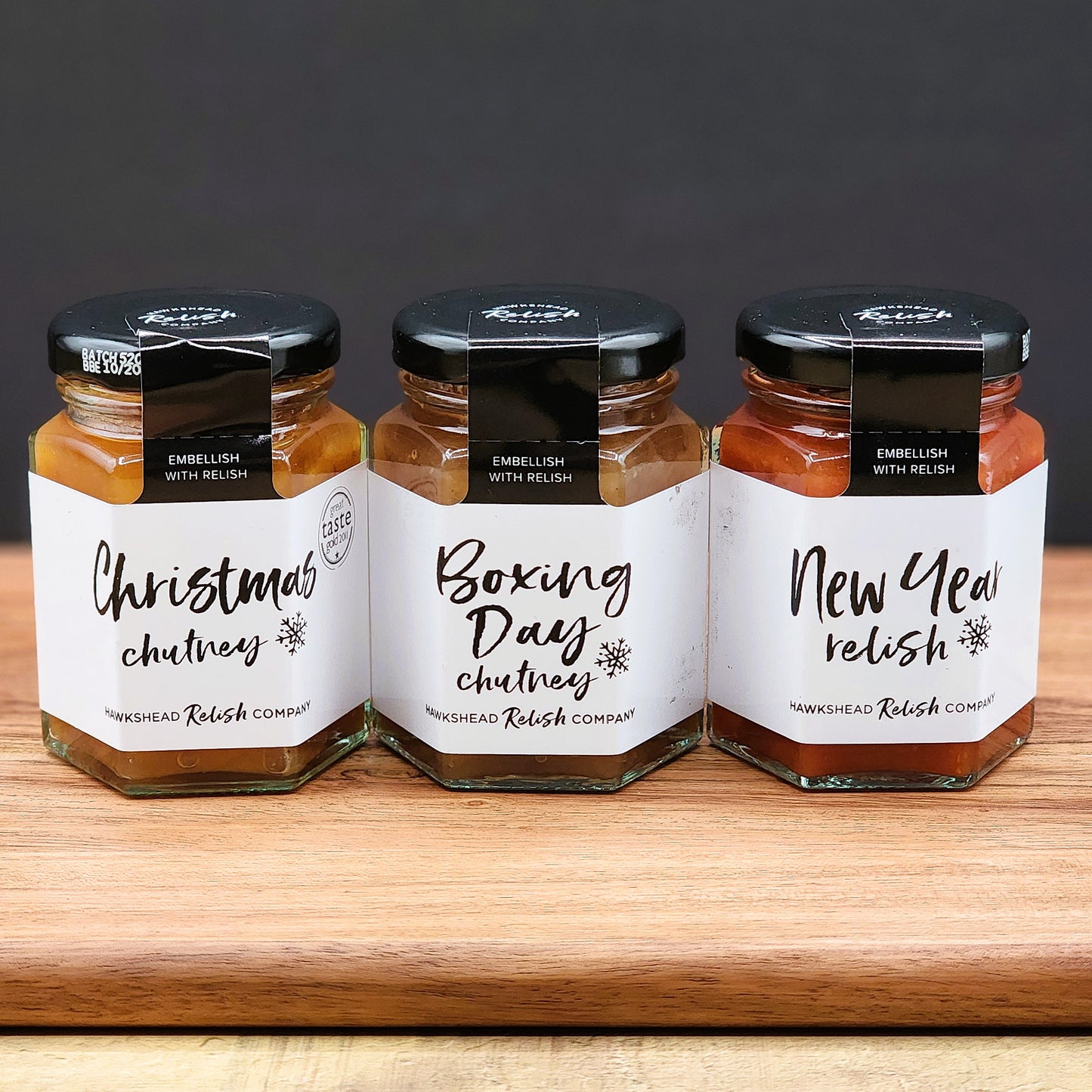Hawkshead Relish Holiday Chutney Set