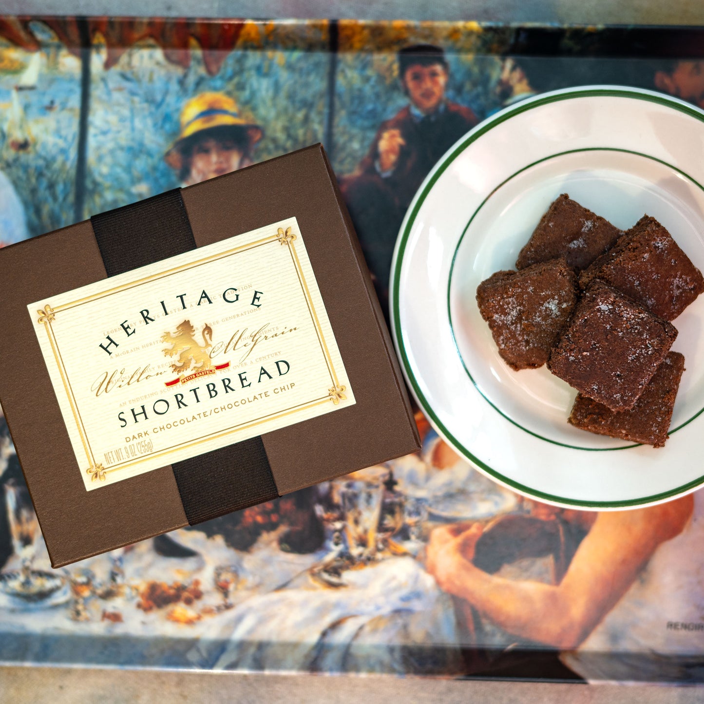 Heritage Shortbread Dark Chocolate 