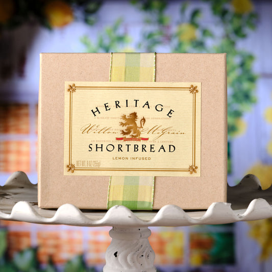 Heritage Shortbread Lemon Infused