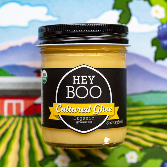 Hey Boo Organic Grass-Fed Cultured Ghee