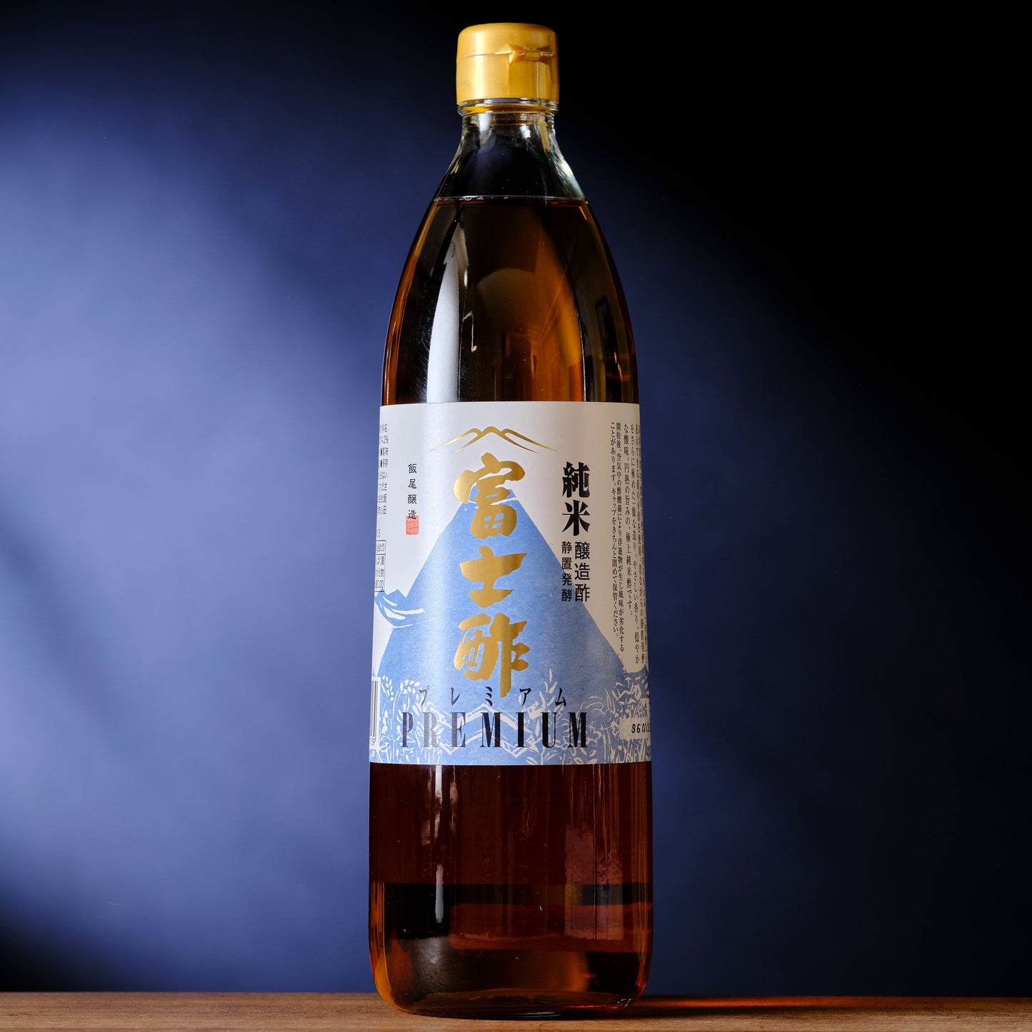 Iio Jozo Pure PREMIUM Rice Vinegar - 900 ml Glass Bottle