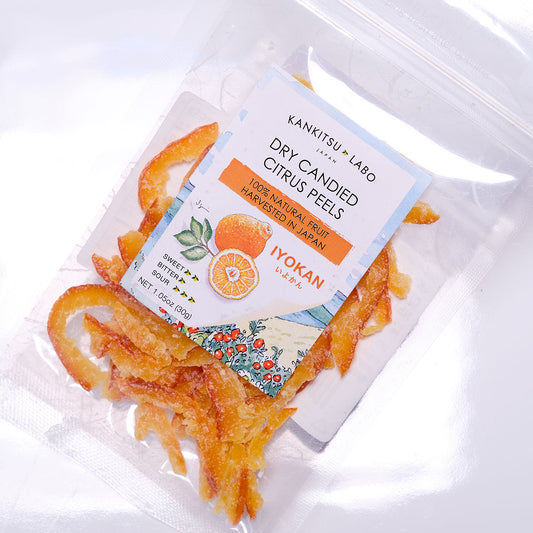Kankitsu Labo Dry Candied Iyokan Peel - 1.05 oz