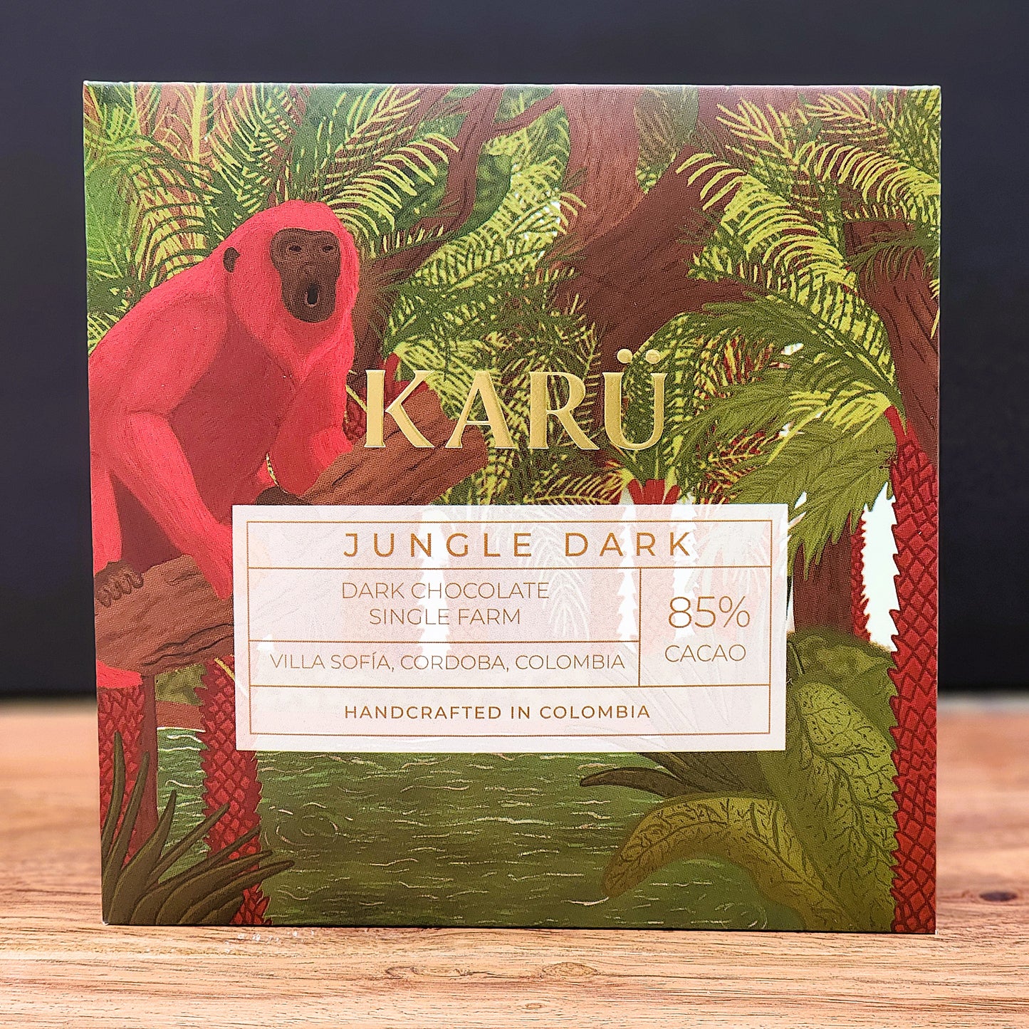 KARÜ Jungle Dark 85% Dark Chocolate Bar