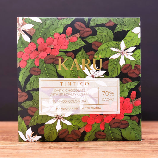 KARÜ 70% Tintico Dark Chocolate with Coffee