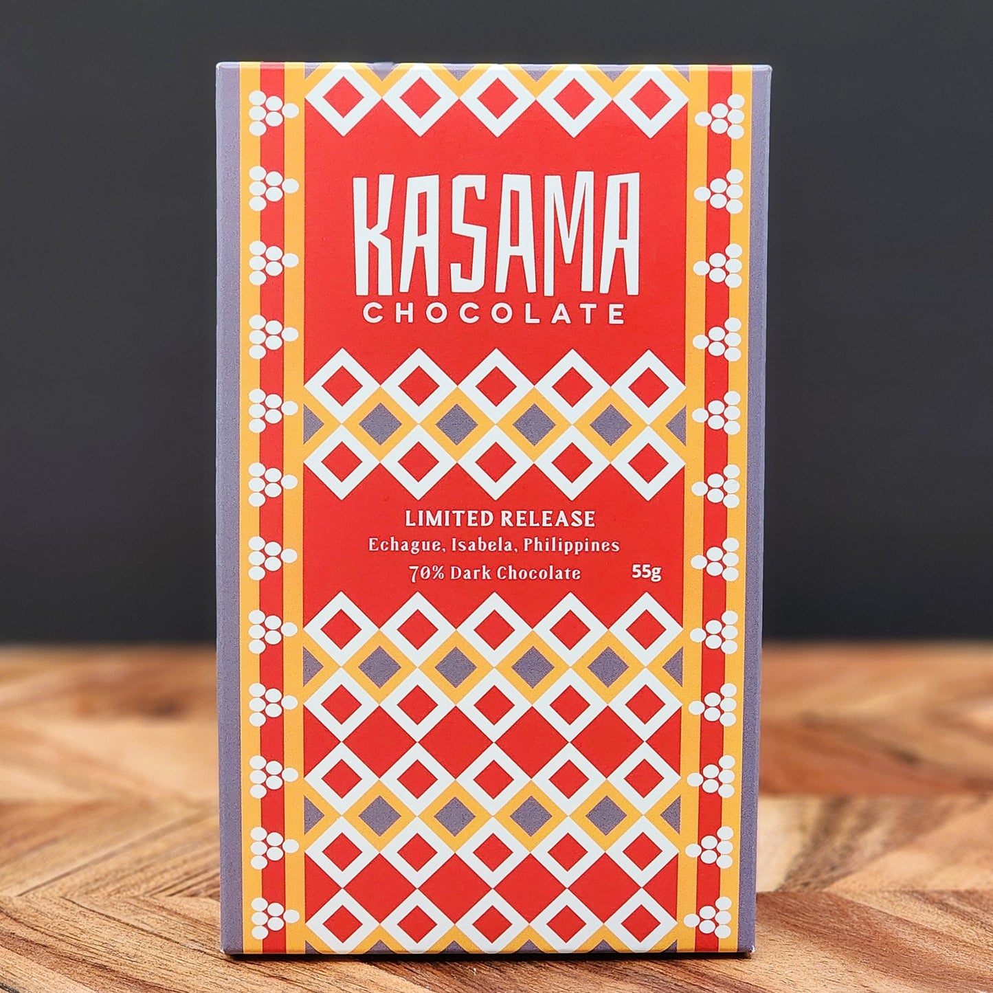 Kasama Echague 70% Dark Chocolate Bar