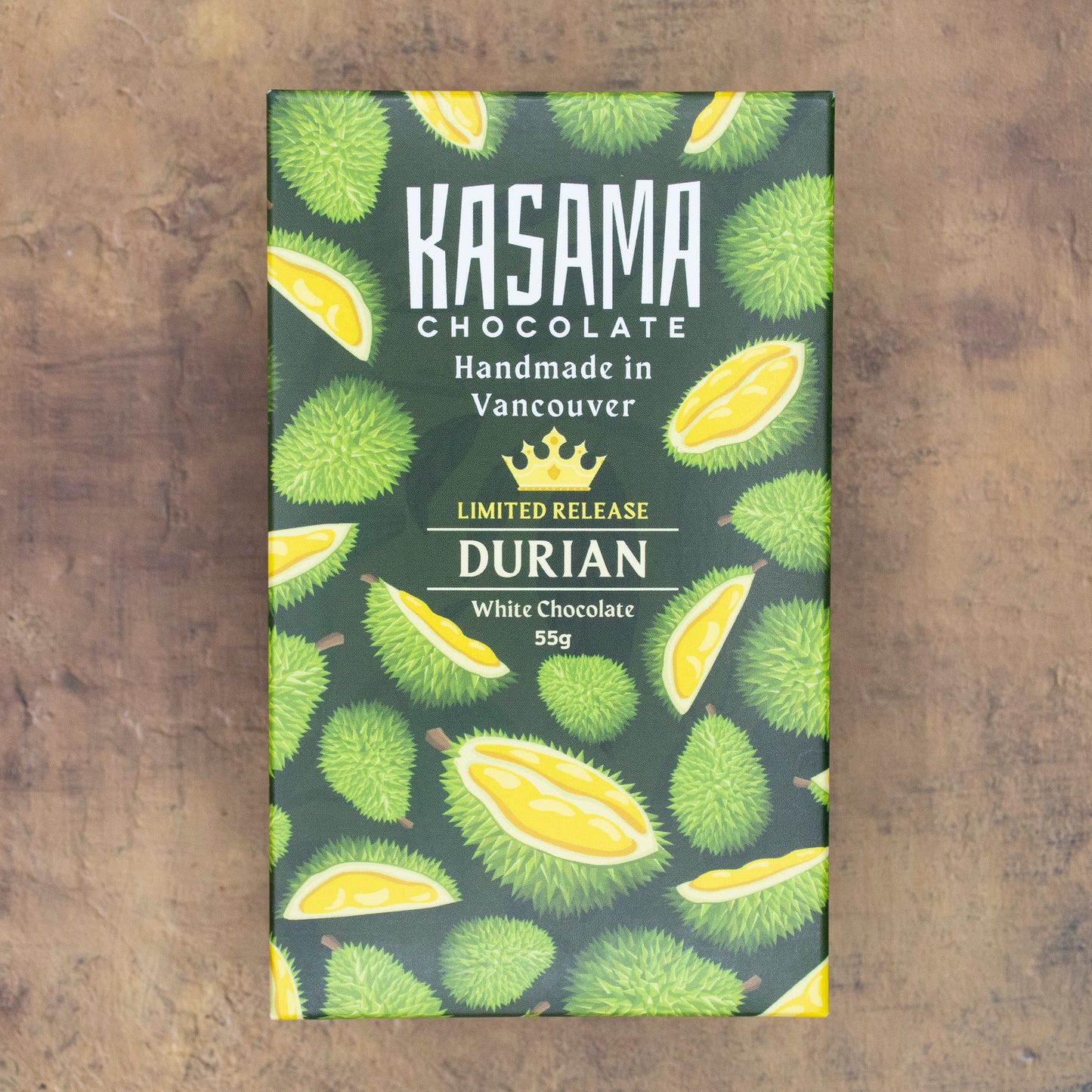 Kasama Durian White Chocolate Bar