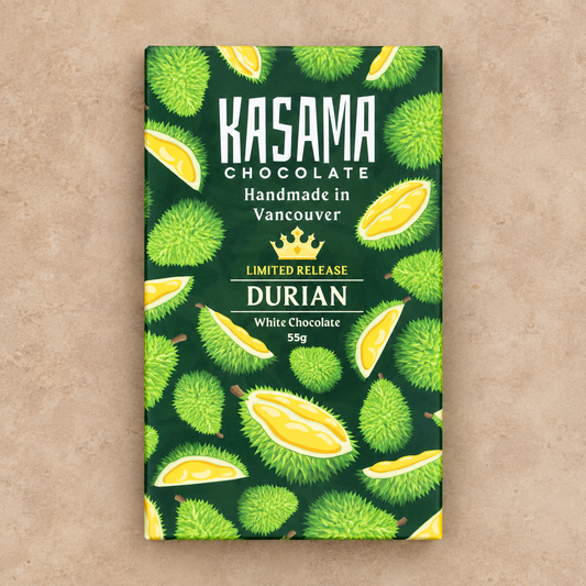 Kasama Durian White Chocolate Bar