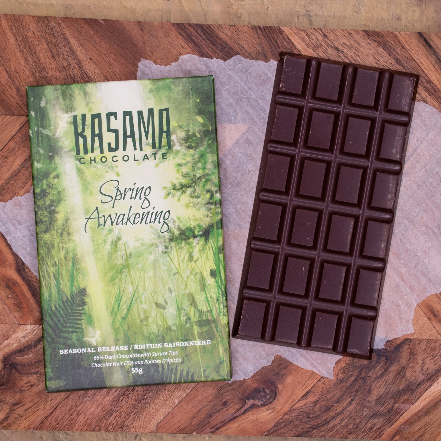 Kasama Spring Awakening Chocolate Bar
