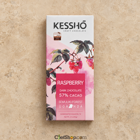 KESSHŌ Raspberry 57% Dark Chocolate Bar