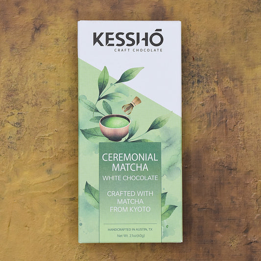 KESSHŌ Ceremonial Matcha White Chocolate Bar