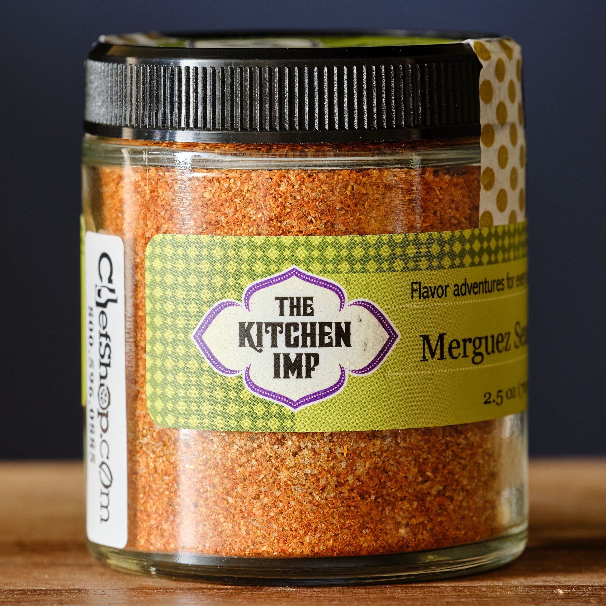 Kitchen Imp Merguez Seasoning label