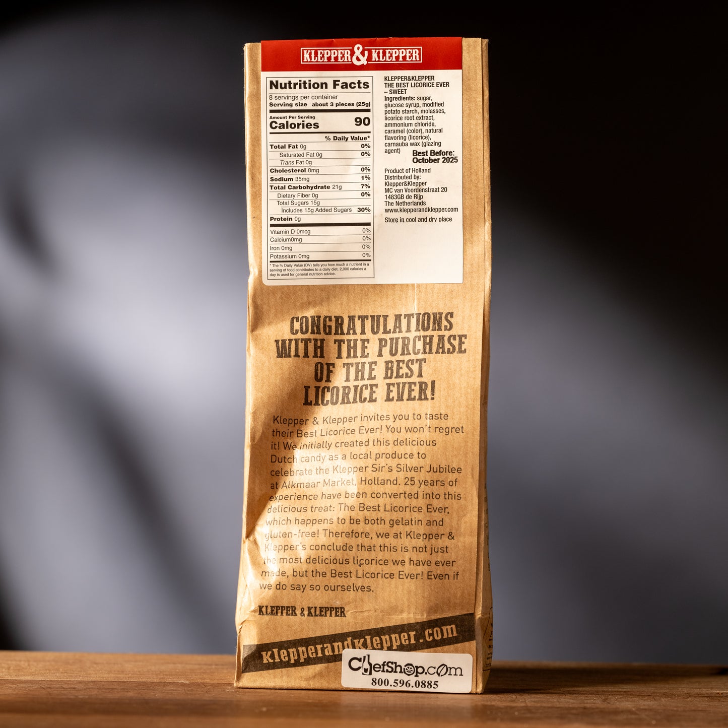 Klepper & Klepper Sweet Licorice Candy