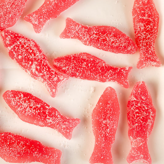 Kolsvart Roding SOUR Raspberry Swedish Fish
