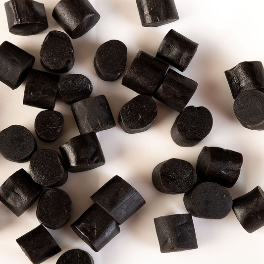 Kolsvart Sweet Licorice and Ginger Swedish Pastiles