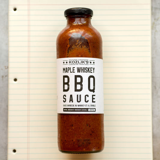 Kozliks Maple Whiskey BBQ Sauce