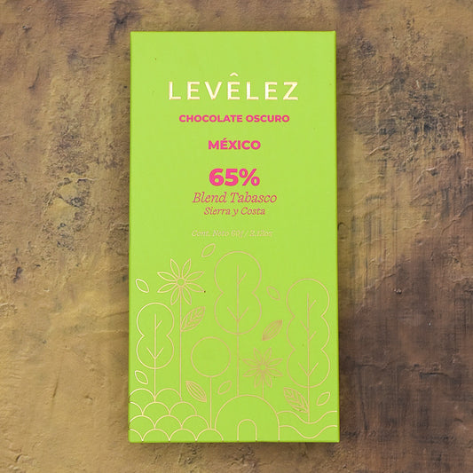 Levêlez 65% Sierra y Costa Dark Chocolate Bar