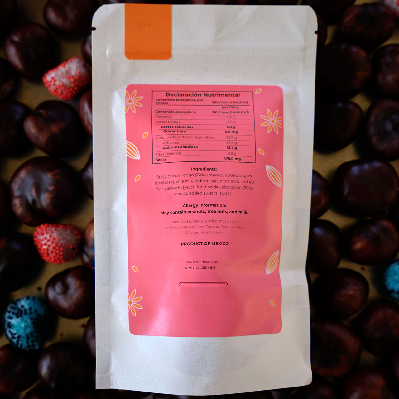 LEVELEZ Spicy Dried Mango with Chocolate