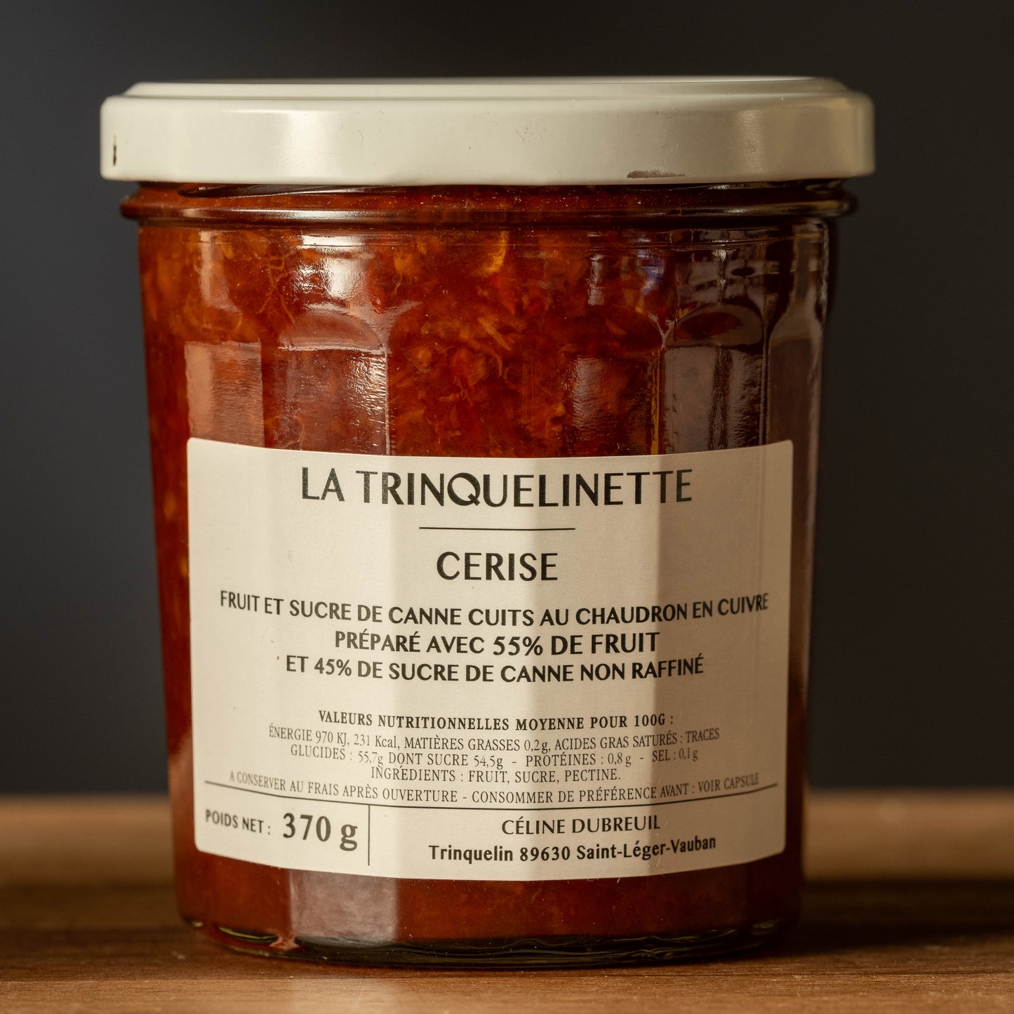 Trinquelinette Cherry Jam