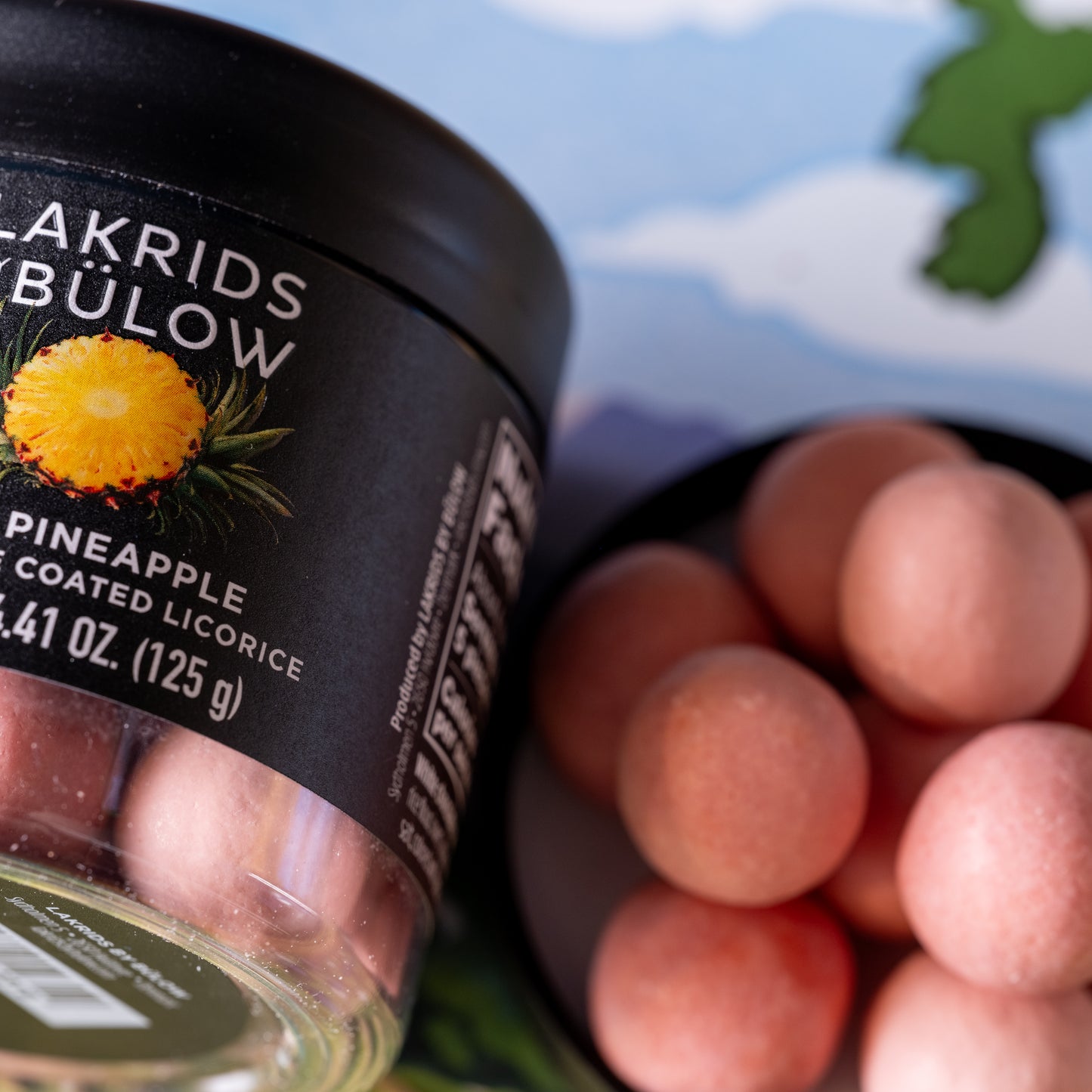 Lakrids Pink Pineapple Chocolate-Covered Sweet Licorice