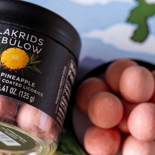Lakrids Pink Pineapple Chocolate-Covered Sweet Licorice