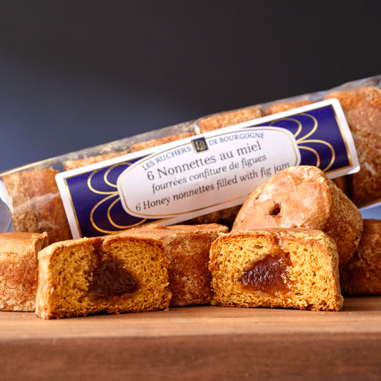 Les Ruchers De Bourgogne Honey Nonnettes with Fig Jam