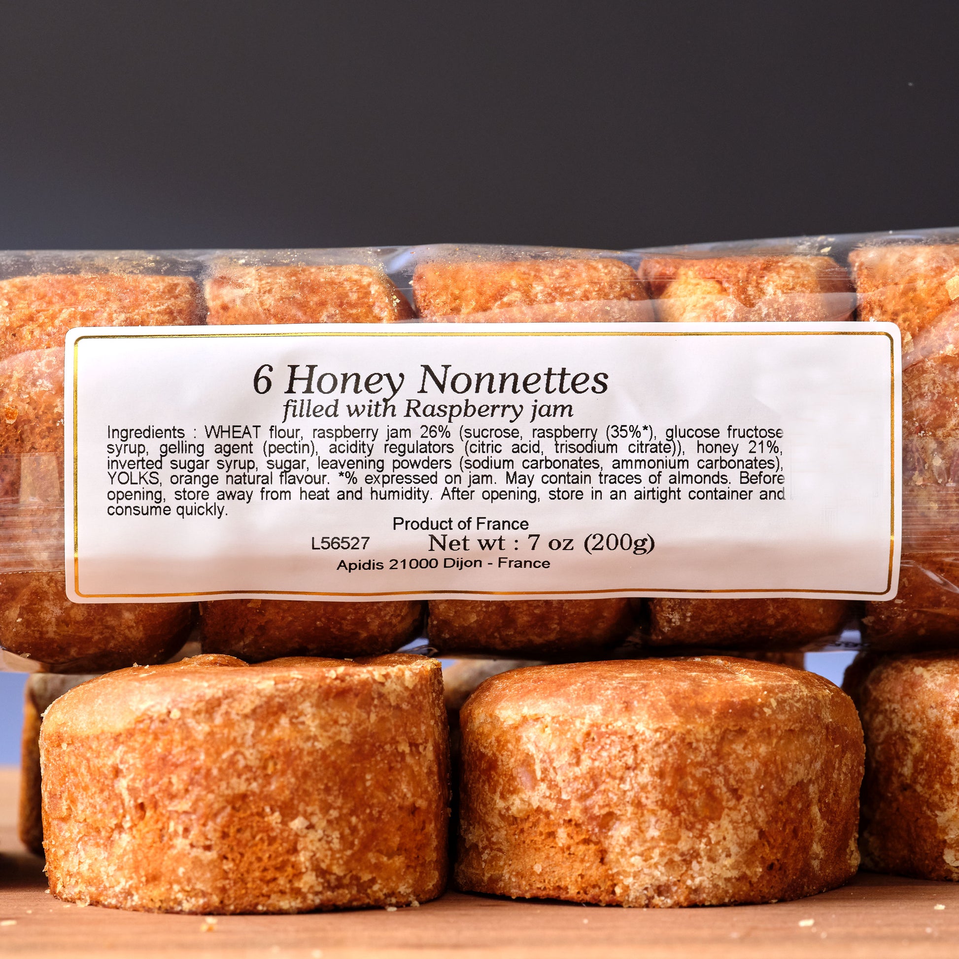 Les Ruchers De Bourgogne Raspberry Nonnettes
