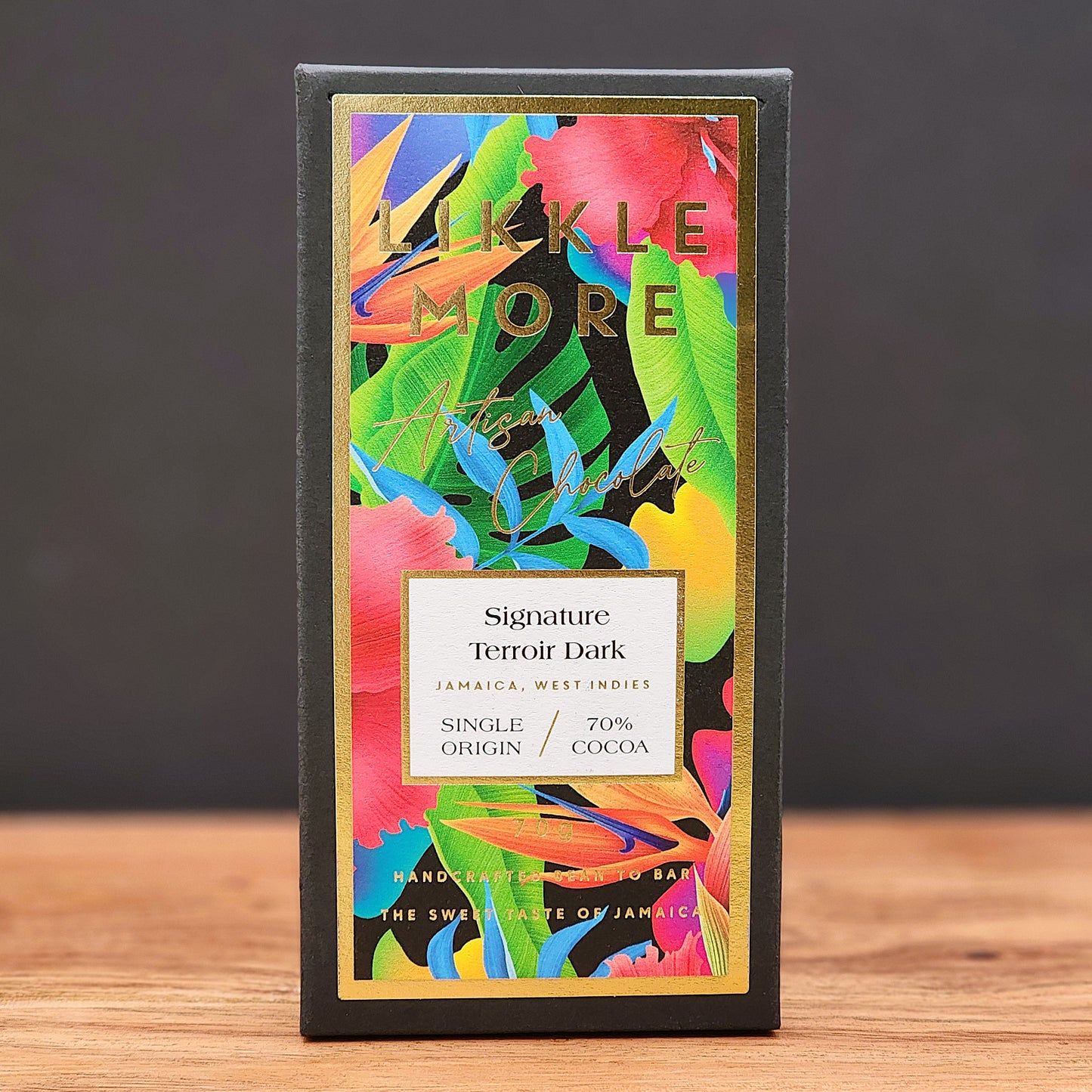 Likkle More Signature Terroir 70% Dark Chocolate Bar