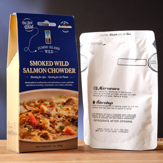 Lummi Island Wild Smoked Wild Salmon Chowder