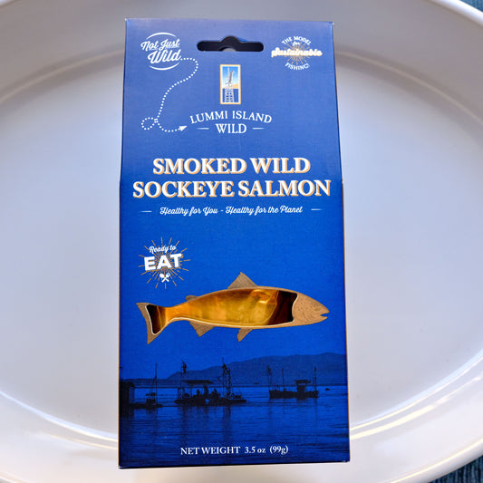Lummi Island Wild Smoked Sockeye Salmon 