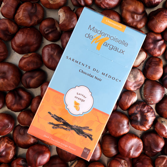 Mademoiselle de Margaux Chocolat Noir Saveur Orange Twigs - small