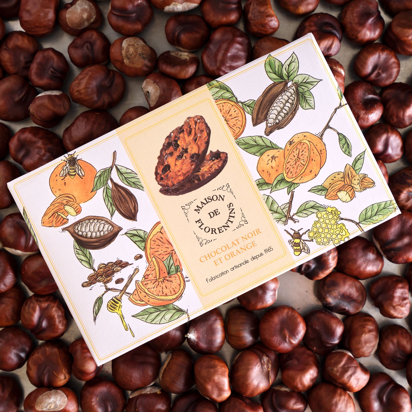 Maison de Florentins Chocolat Noir et Orange