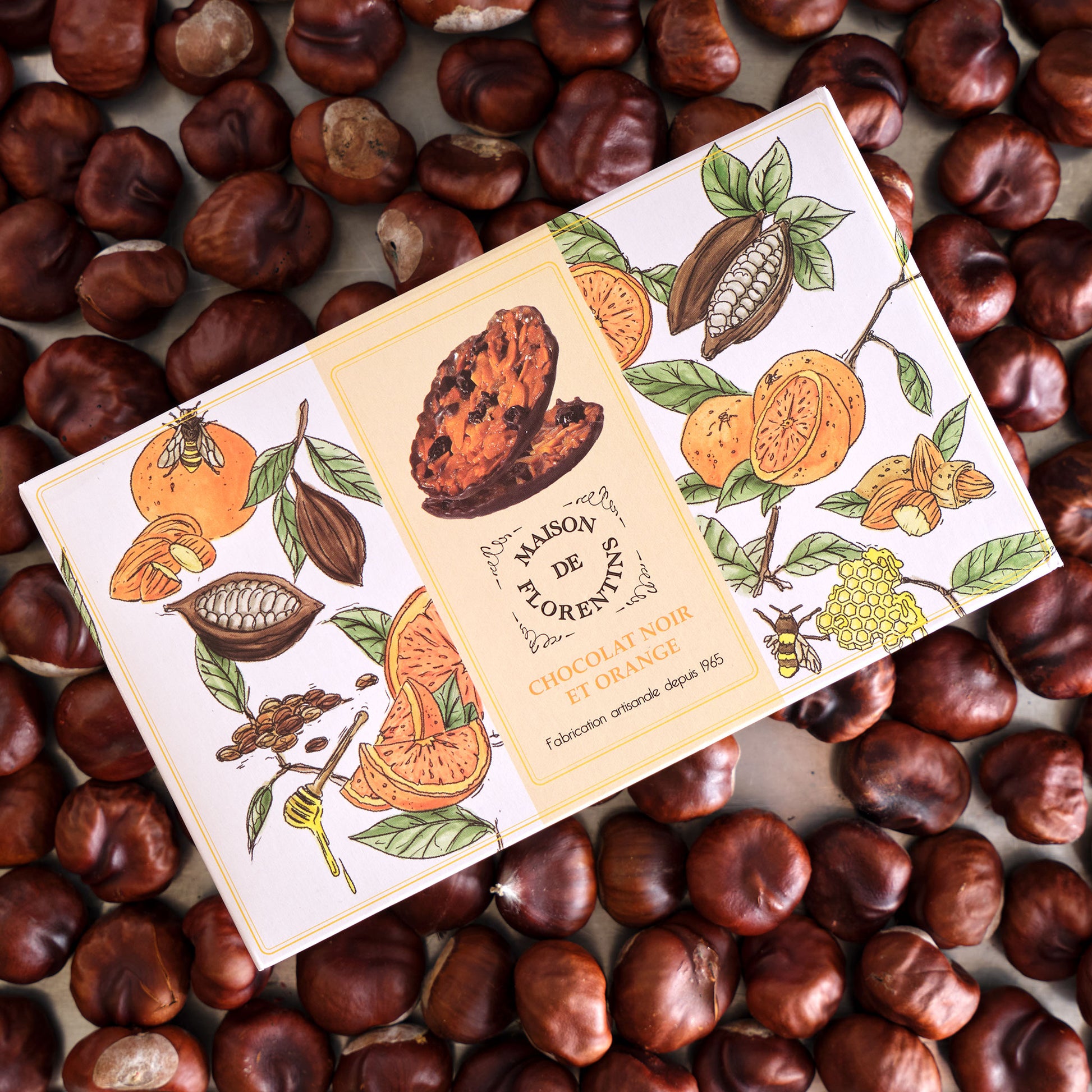 Maison de Florentins Chocolat Noir et Orange