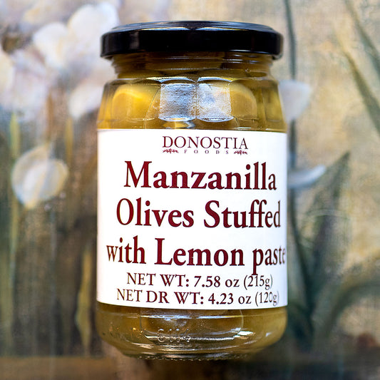 Manzanilla Olives Stuffed with Lemon
