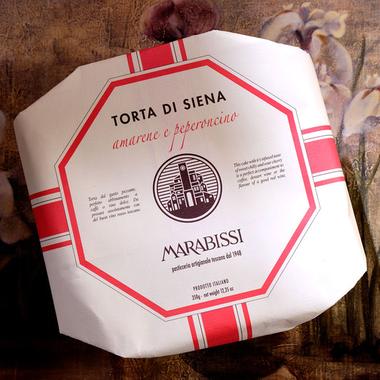 Marabissi Panforte Torta di Siena Amarene e Peperoncino - Sour Cherries and Chili