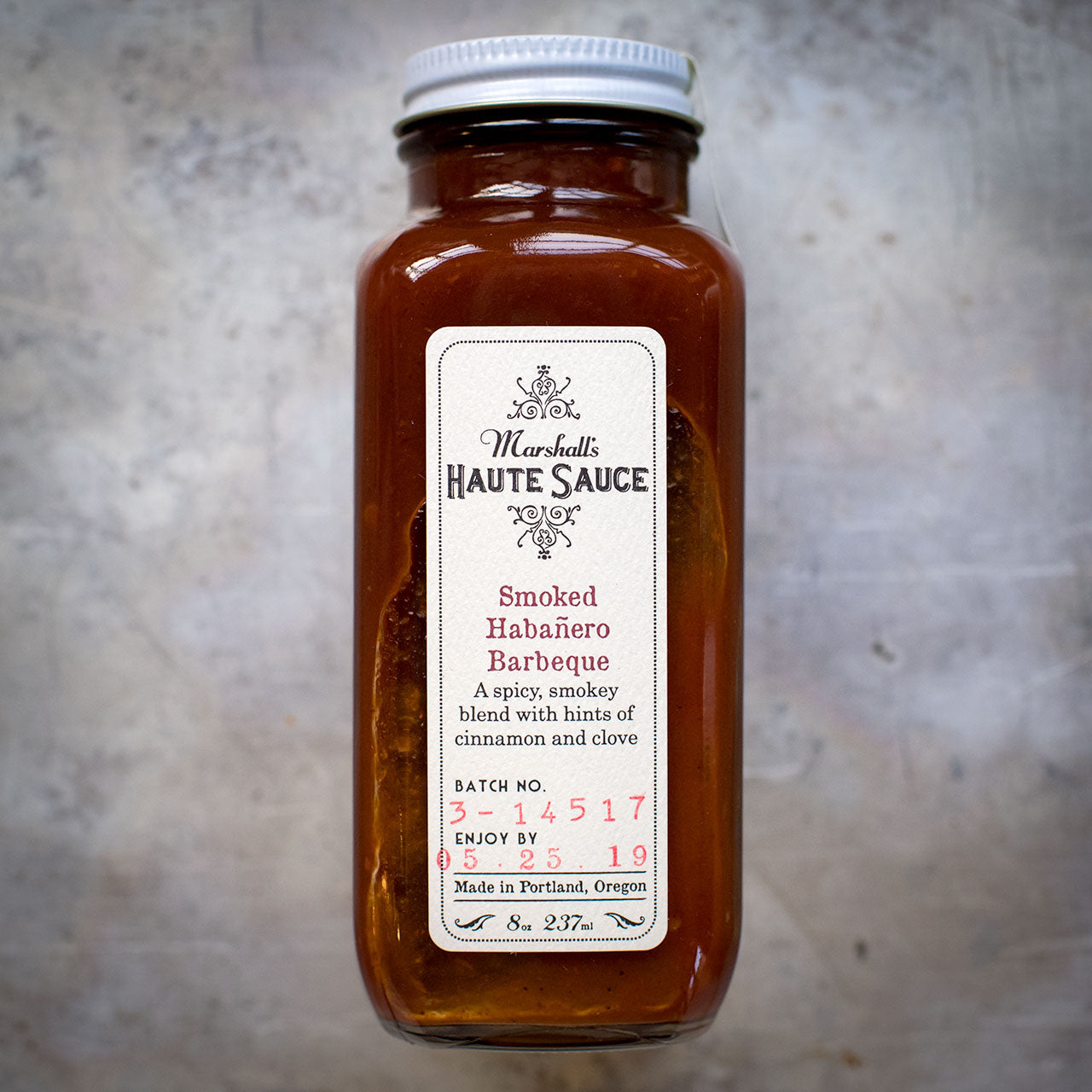 Marshalls Smoked Habanero BBQ Haute Sauce