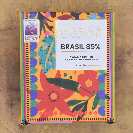 MISSION Chocolate 85-Percent Dark Brazil Bar