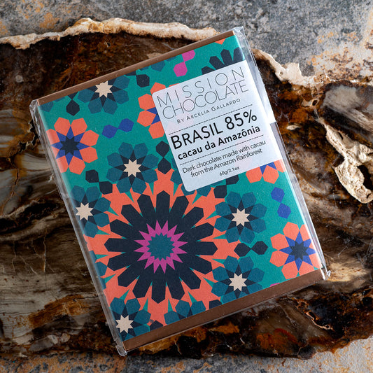 MISSION Chocolate 85-Percent Dark Brazil Bar