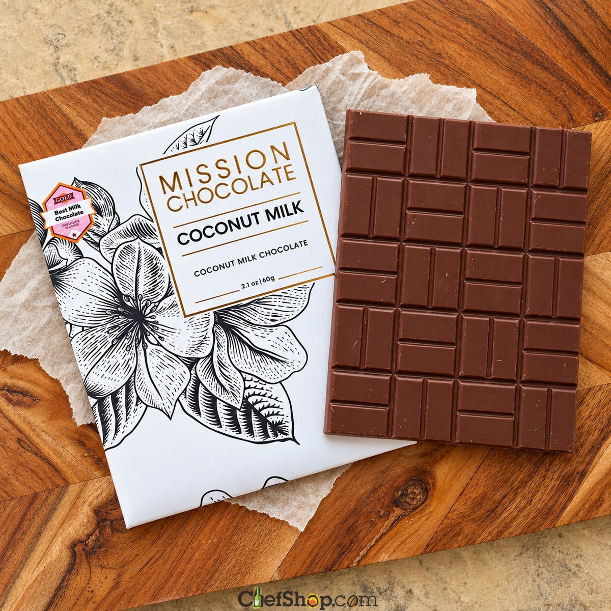 Mission Chocolate Coconut Milk Chocolate Bar
