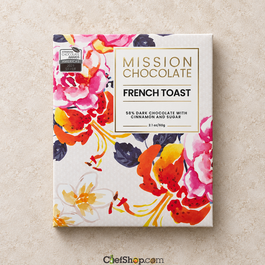Mission Chocolate French Toast 58% Dark Chocolate Bar