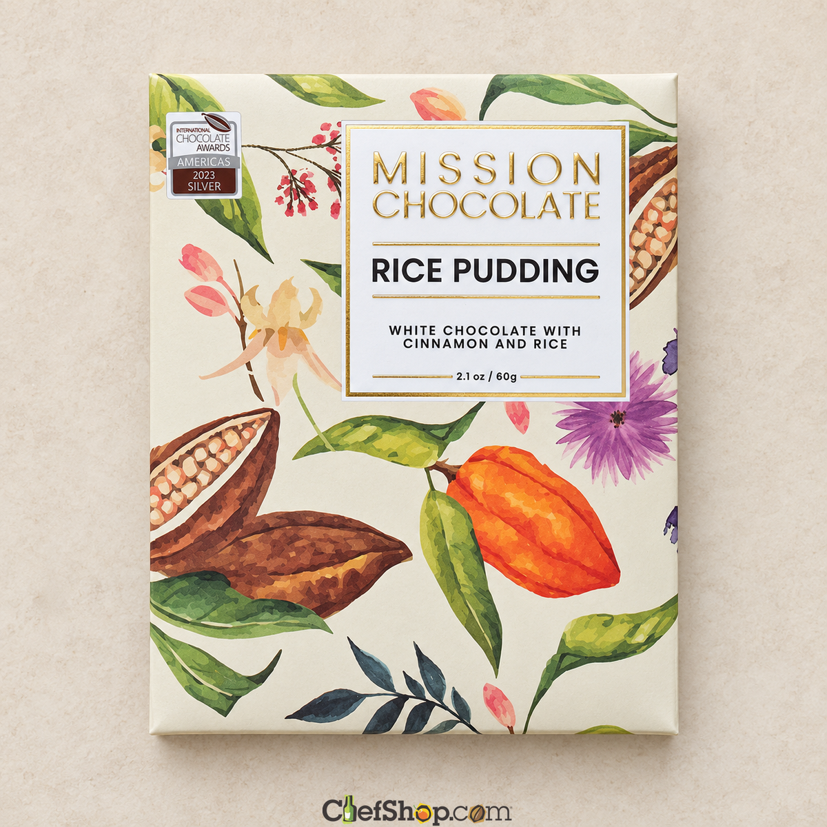 Mission Rice Pudding White Chocolate Bar