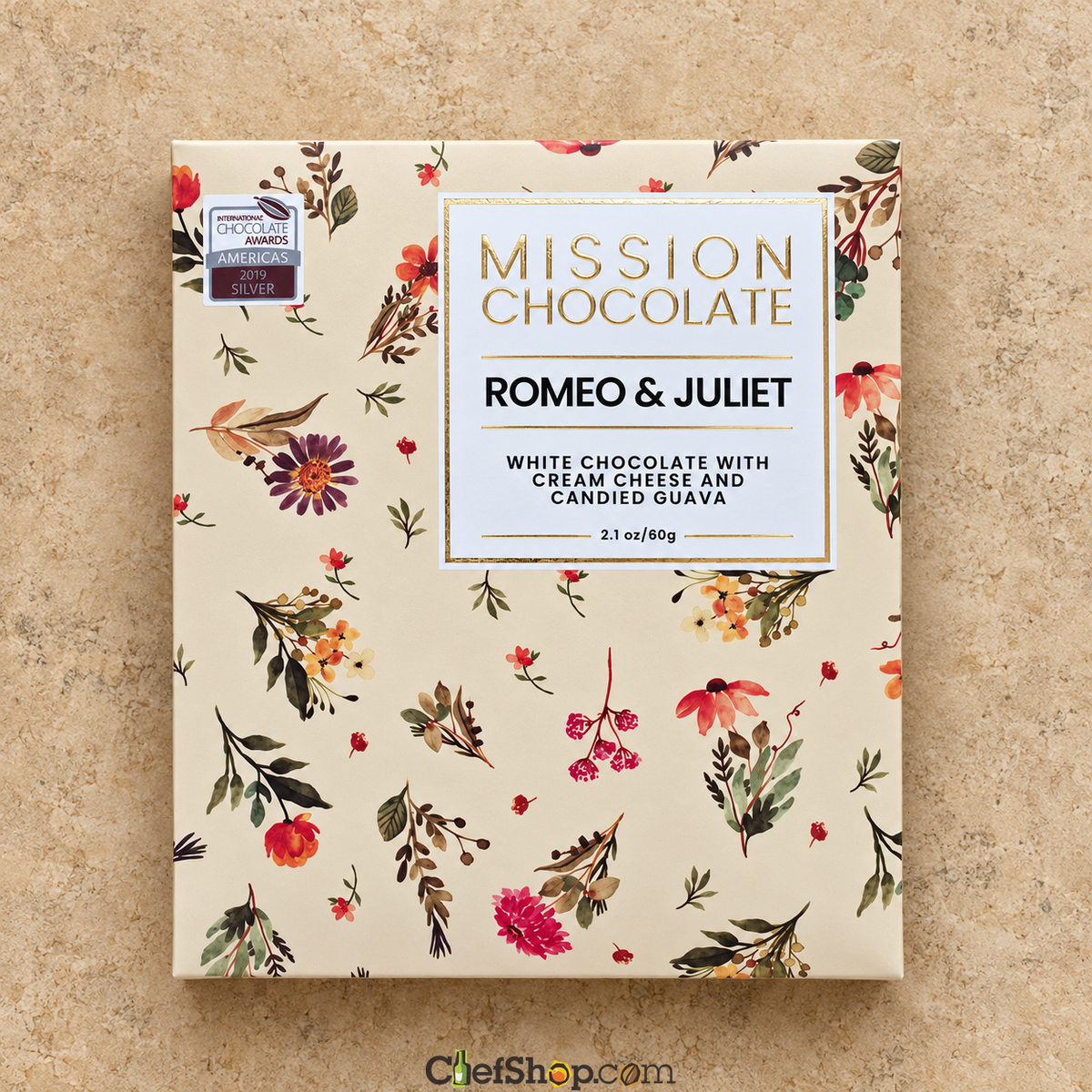 Mission Romeo & Juliet White Chocolate Bar with Cream Cheese and Guava
