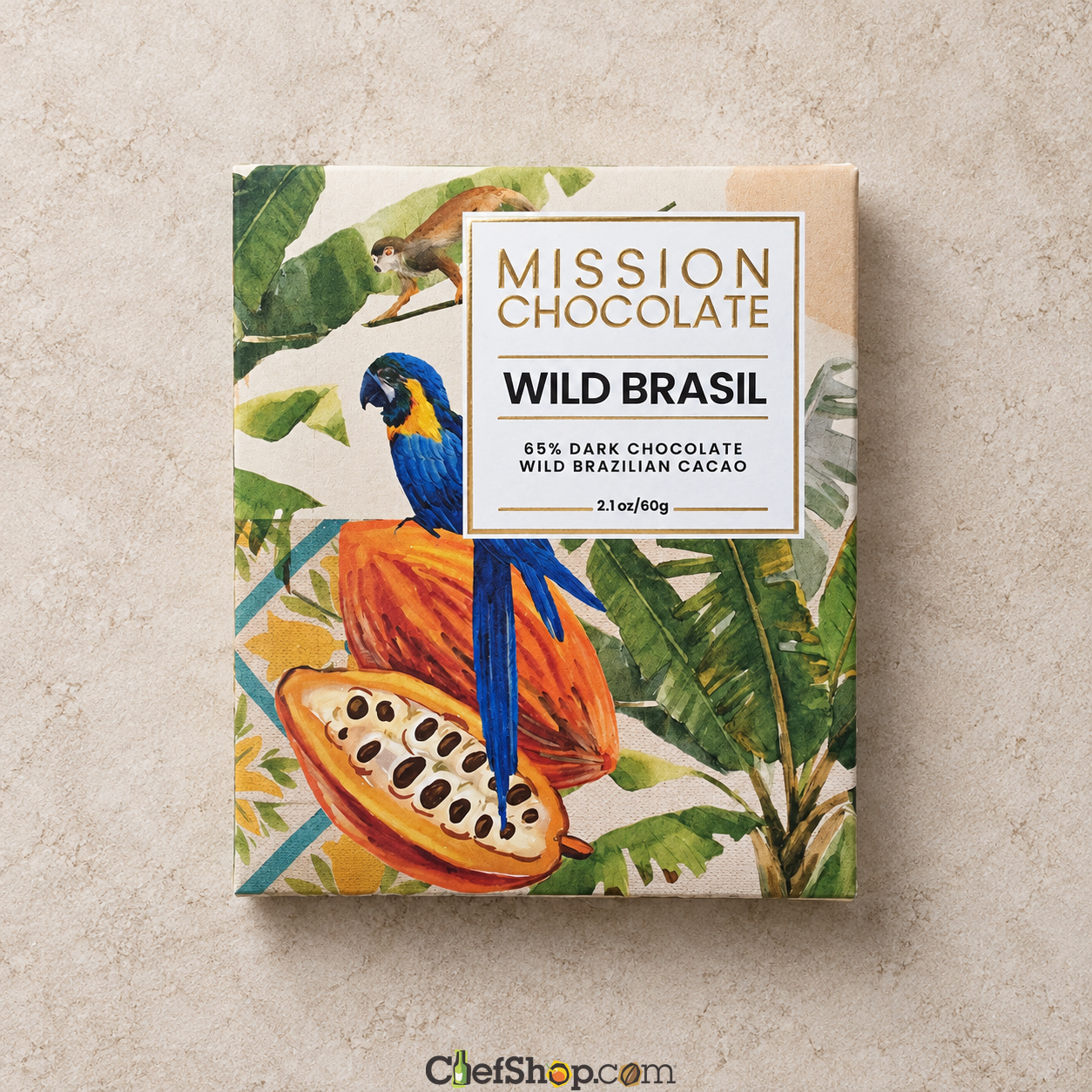 Mission Chocolate Organic Single-Origin Dark Chocolate Bar 70% Cacao – Amazonas, Brazil (6-Pack Mini Bars) view 3