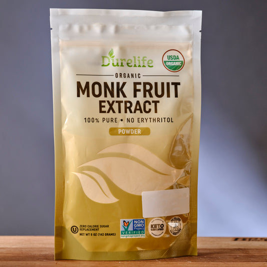 Organic Monk Fruit Extract - 100% Pure