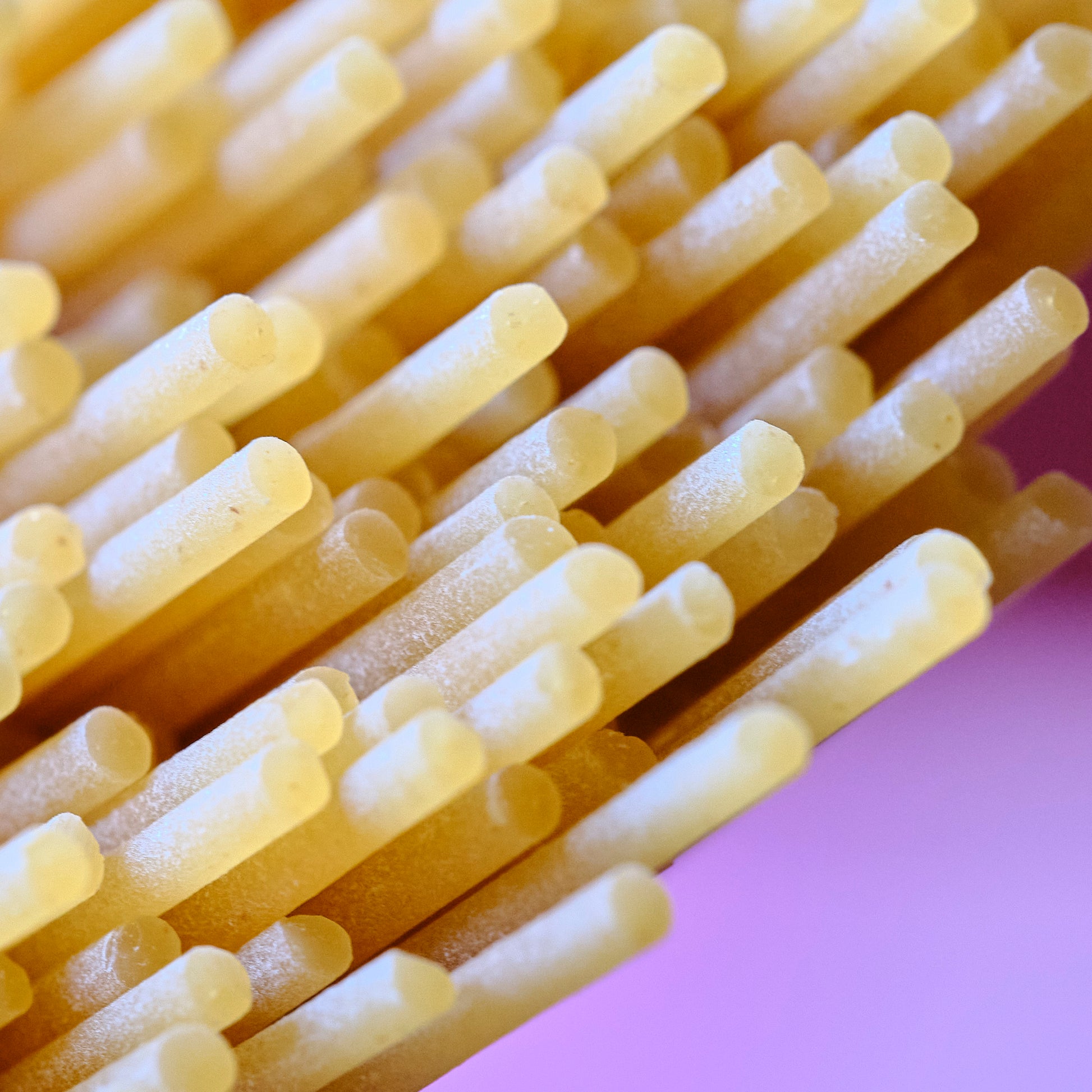 stipple of the pasta Spaghetti