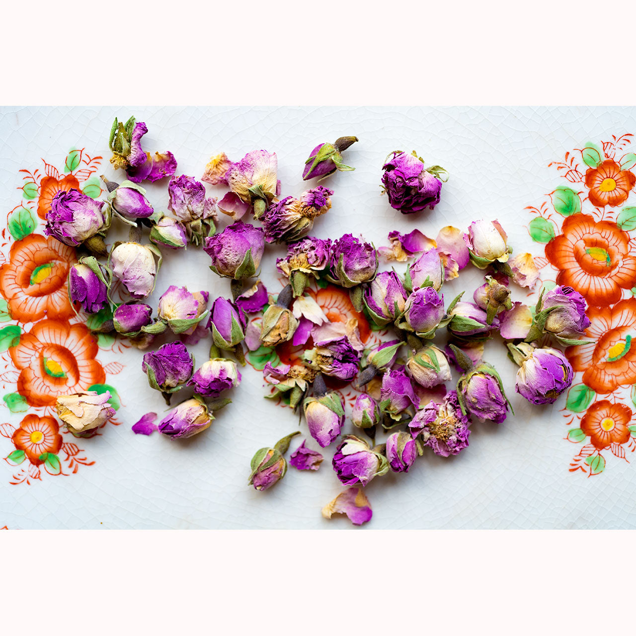 Edible Organic Moroccan Pink Rose Buds