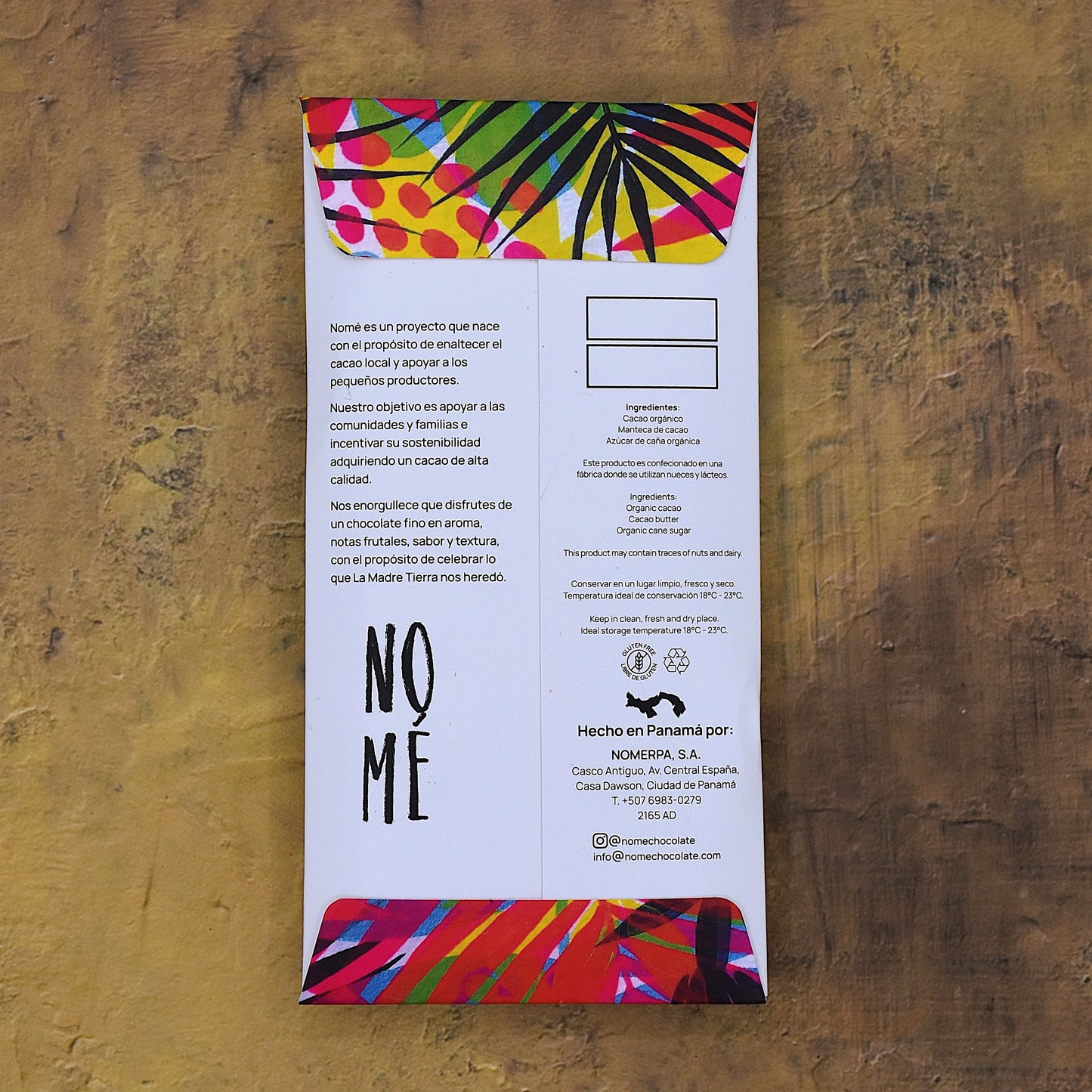 Nome 43% Panamanian Milk Chocolate Bar