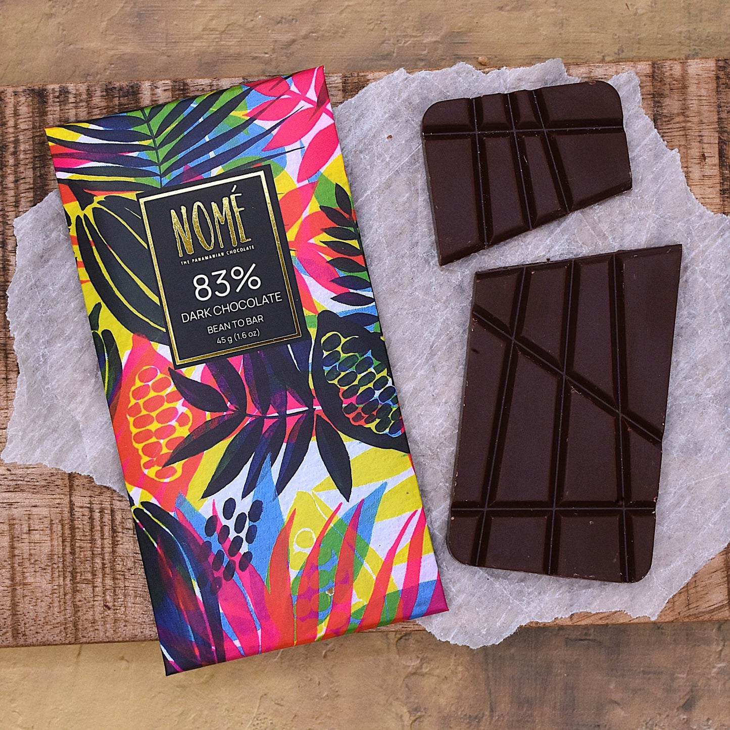 Nome 83% Panamanian Dark Chocolate Bar
