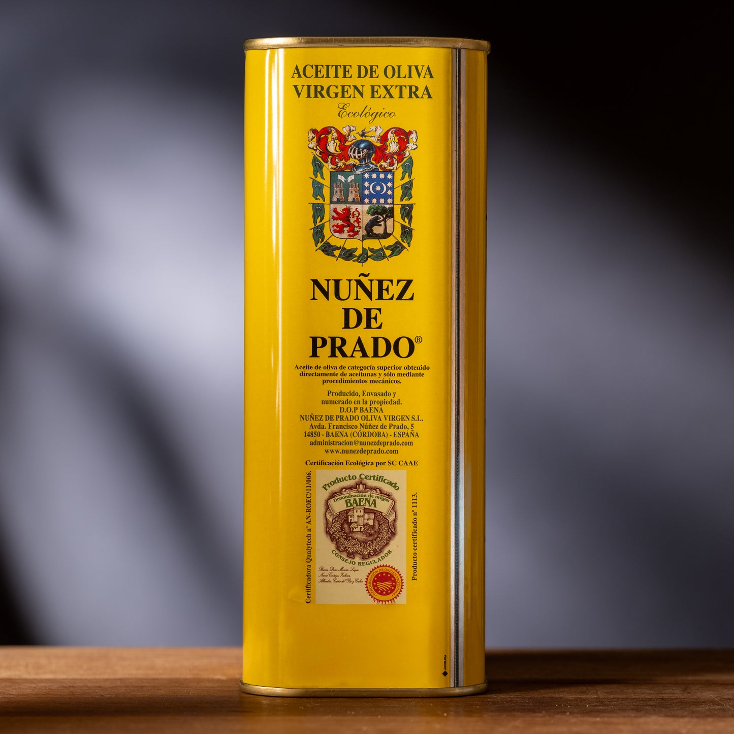 Nunez De Prado Olive Oil - 1 liter tin