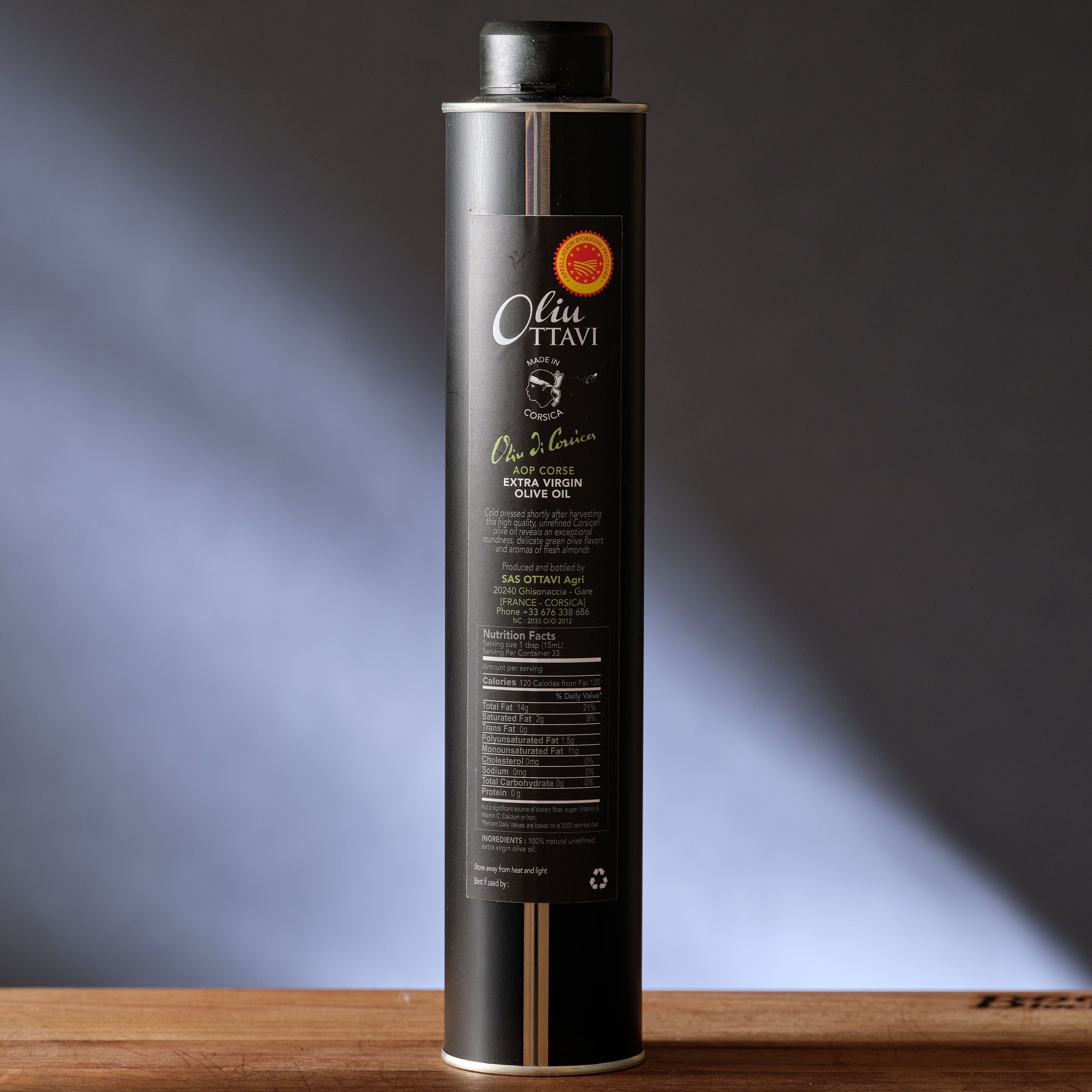 Oliu Ottavi AOP Corsican Olive Oil | ChefShop.com – ChefShop.Com